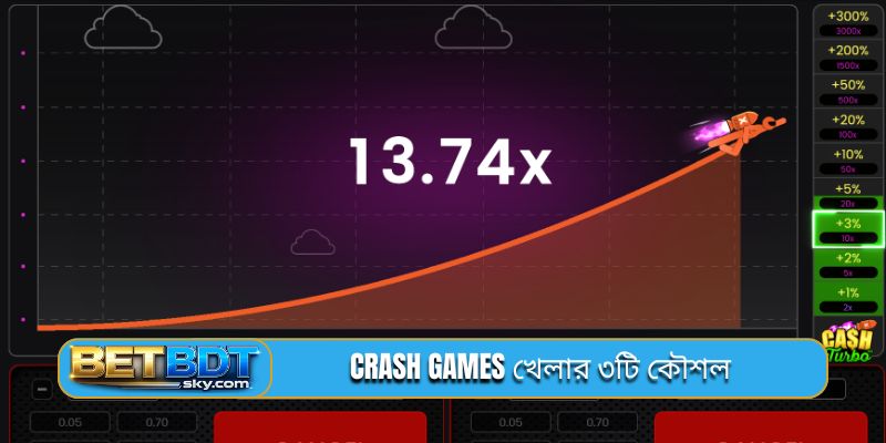Crash games খেলার ৩টি কৌশল