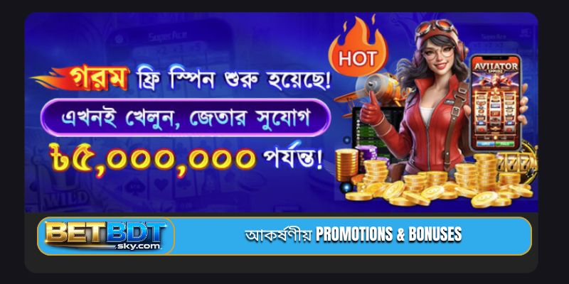 আকর্ষণীয় promotions & bonuses