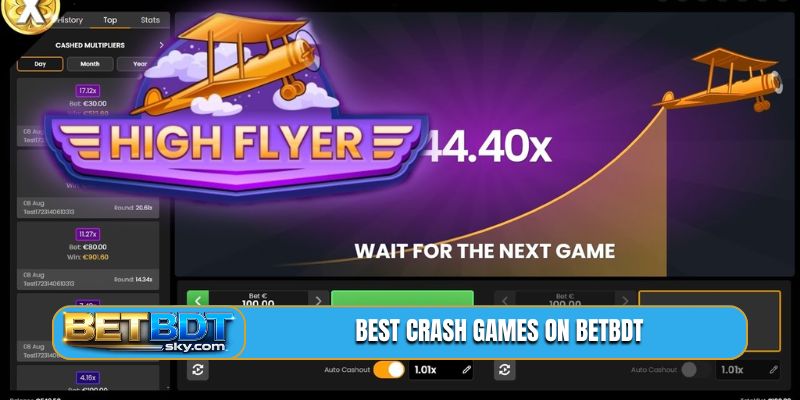 Best Crash Games On BETBDT