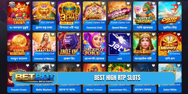 Best high RTP slots