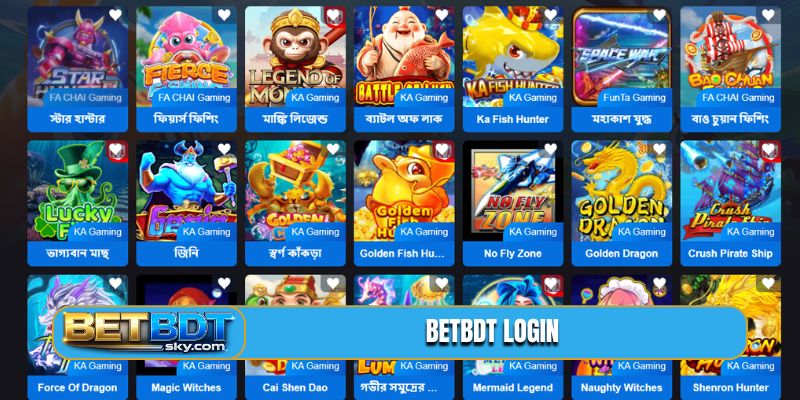 BETBDT Login