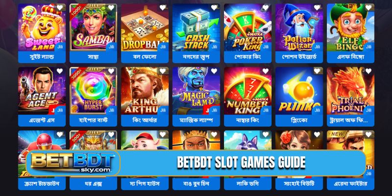 BETBDT Slot Games Guide