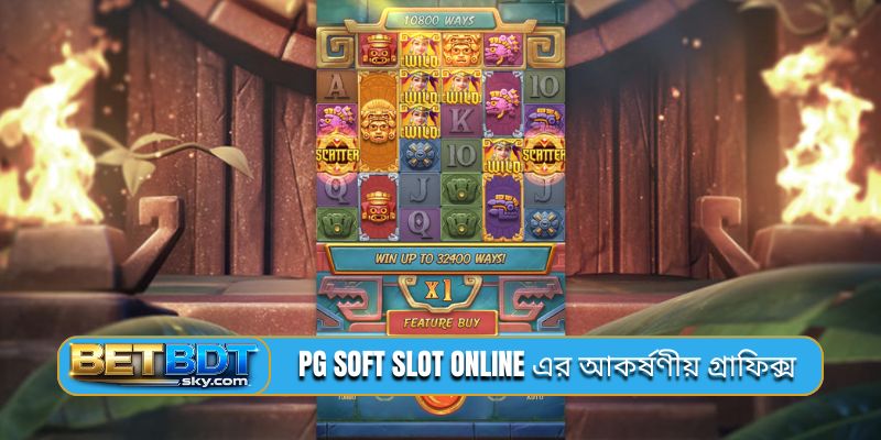 PG Soft slot online এর আকর্ষণীয় গ্রাফিক্স